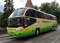 MAN Cityliner de la maison Sommer photographi� le 11.09.2012 � Moutier