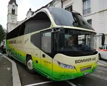 MAN Cityliner de la maison Sommer photographi� le 11.09.2012 � Moutier