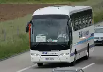 MAN Tourliner de la maison tch�que Tisnov photographi� le 20.05.2012 � Oensingen 