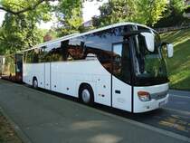 Setra 415 GT HD de la maison Kaiser (Hongrie) photographi� le 29.08.2012 � Berne 