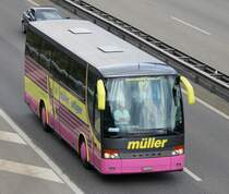 Setra 315 HD de la maison Muller photographi� le 08.07.2012 entre B�le et Berne