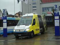 WilMobil, Wil - Nr. 208/SG 288'661 - Mercedes am 12. September 2012 beim Bahnhof Wil