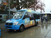 BSW Sargans - Nr. 301/SG 138'232 - Mercedes am 12. September 2012 beim Bahnhof Wil