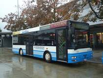 WilMobil, Wil - Nr. 225/SG 245'705 - MAN/G�ppel (ex Wick, Wil Nr. 5) am 12. September 2012 beim Bahnhof Wil