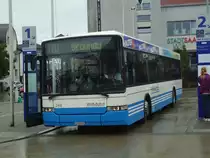 WilMobil, Wil - Nr. 248/SG 292'404 - Volvo/Hess (ex BOS Wil Nr. 7) am 12. September 2012 beim Bahnhof Wil