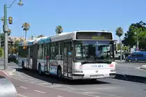 EMT, Malaga. Irisbus/Renault Agora (Nr.489) in Malaga, Alameda Principal.