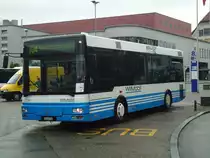 WilMobil, Wil - Nr. 224/SG 245'704 - MAN/G�ppel (ex Wick, Wil Nr. 4) am 12. September 2012 beim Bahnhof Wil