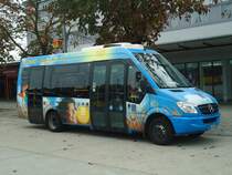 BSW Sargans - Nr. 301/SG 138'232 - Mercedes am 12. September 2012 beim Bahnhof Wil