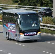 Setra 416 HDH de la maison Schneider photographi� le 29.08.2012 pr�s de Berne