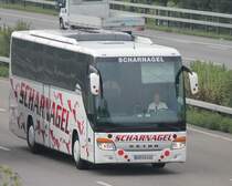 Setra 415 GT HD (AN VA 640) de la maison Scharnagel photographi� le 05.09.2012 pr�s de Berne