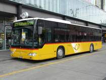 Postauto - Mercedes Citaro TG 158211 eingeteilt auf der Linie 829 bei der Haltestelle vor dem Bahnhof in Frauenfeld am 04.01.2008