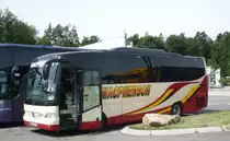 Der MB-Tourino, aus England, macht Pause an der Rastst�tte Sindelfinger-Wald