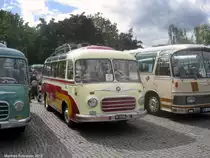 Oldtimer Busse in Saarbr�cken. Das Bild habe ich im August 2012 gemacht.