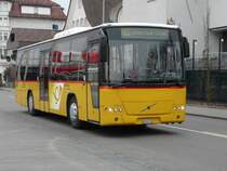 Postauto - Volvo 8700  SG 267104 eingeteilt auf der Linie 730 unterwegs in Wil am 04.01.2008