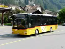 Postauto - MAN Lion`s City  BE 4022461 bei der Postautostation in Meiringen am 11.09.2012