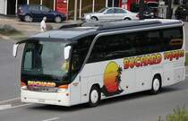 Setra 415 HD n� 7 de la maison Buchard Voyages photographi� le 17.09.2012 pr�s de Berne