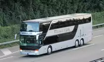 Setra 431 DT de la maison Ebneter photographi� le 15.09.2012 pr�s de B�le