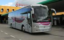 Volvo 9700 de la maison fran�aise Nationaltours photographi� le 15.09.2012 � Pratteln