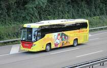 Scania Touring de la soci�t� d'auto-�cole Eurodriver photographi� le 15.09.2012 pr�s de B�le