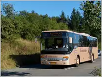 (EW 1166)  Setra S 416 UL, der Firma Emil weber bedient die Strecke Ettelbr�ck - Wilwerwiltz - Drauffelt als SEV, weildie Bahnstrecke zwischen Kautenbach und Clervaux wegen Bauarbeiten gesperrt ist. Das Foto wurde in der N�he von wilwerwiltz aufgenommen am 07.09.2012.  