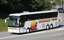 van Hool Acron de la maison Buchard photographi� le 21.09.2012 pr�s de Berne. Ce v�hicule est �quip� pour le transport de passager en chaise roulante.