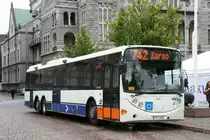 Lahti Scala auf Scania-Basis  Nobina , finnischer Aufbauer, Helsinki 23.08.2012