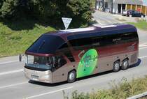 Neoplan Starliner de la maison Verdie photographi� le 21.09.2012 pr�s de Berne