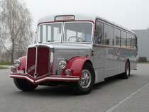 BSU - Oldtimer FBW Bus Nr.11 SO 20727 auf dem aare seeland mobil AG Areal in Wangen an der Aare am 28.10.2007