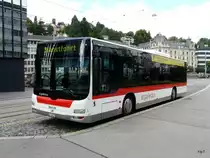 VBSG - MAN Lion`s City  Nr.253  SG  198253 beim Bahnhof in St.Gallen am 13.09.2012