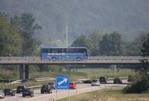 Setra 315 GT HD de la maison GEWA photogaphi� le 08.09.2012 � Oensingen 