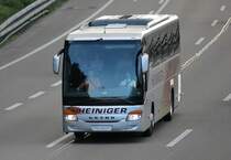 Setra 415 GT HD de la maison Heiniger photographi� le 15.09.2012 � Pratteln