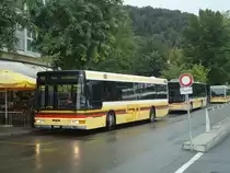 STI Thun - Nr. 11/BE 26'748 - MAN (ex TSG Blumenstein Nr. 2) am 12. September 2012 bei der Schiffl�ndte Thun