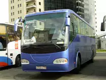 Yutong, chinesischer Hersteller, Front stark an den Irizar Century angelehnt, St. Petersburg 25.08.2012