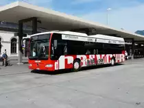 Stadtbus Chur - Mercedes Citaro  GR 97503 unterwegs vor dem Bahnhof in Chur am 18.09.2012