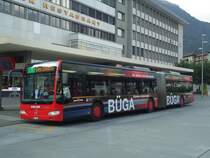 SBC Chur - Nr. 53/GR 155'853 - Mercedes Citaro am 15. September 2012 beim Bahnhof Chur