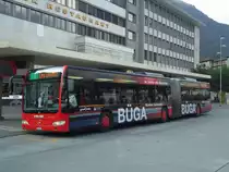 SBC Chur - Nr. 53/GR 155'853 - Mercedes Citaro am 15. September 2012 beim Bahnhof Chur