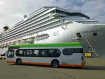 Mercedes Citaro Irvine, ehem. �stra Hannover, jetzt in Klaipeda/Litauen, 29.08.2012