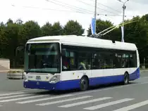 Skoda Trolleybus designed bei Irisbus, Riga/Lettland 28.08.2012