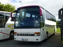 Setra S 315 HDH, ehem.  W�hrle , jetzt f�r ein lettisches Unternehmen, Riga/Lettland 28.08.2012