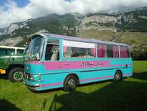 Aus Oesterreich: Oldie-Liner - B 499 DZ - Setra am 15. September 2012 in Chur, Waffenplatz