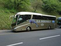Scania Irizar de la maison RR Borowscy photographi� � Berne