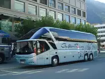 Aus Deutschland: Geissler, Eilenburg - TDO-GR 87 - Neoplan am 15. September 2012 beim Bahnhof Chur