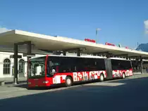 SBC Chur - Nr. 51/GR 155'851 - Mercedes Citaro am 15. September 2012 beim Bahnhof Chur