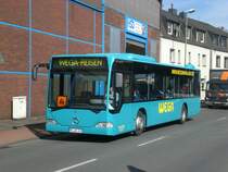  Mercedes-Benz O 530 I (Citaro) auf Sonderfahrt an der Haltestelle Duisburg-Neuenkamp Sperrschleuse.(1.10.2012) 