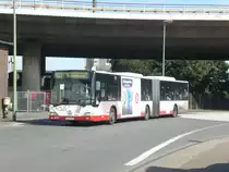 Mercedes-Benz O 530 I (Citaro) auf der Linie 933 nach Duisburg-Neuenkamp Rheindeich an der Haltestelle Duisburg-Neuenkamp Sperrschleuse.(1.10.2012) 