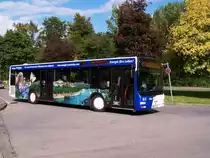 Lion's City des Unternehmens Bur Busse vor dem Friedhof am 29/09/2012.