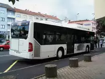 Citaro CNG Nr 27 bei der Post am 29/09/2012.
