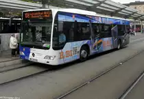 Ein weiterer neuer Mercedes Citaro Bus am Saarbr�cker Hauptbahnhof. Es sind 12 neue Citaros im Einsatz. Dieses Bild habe ich im September 2012 gemacht.
