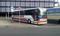 Setra �berlandbus, am 28.09.2012 am Airport Hannover.
