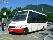 ARL, Viganello. Mercedes-Benz Sprinter (Nr.27) in Lugano, Cornaredo.